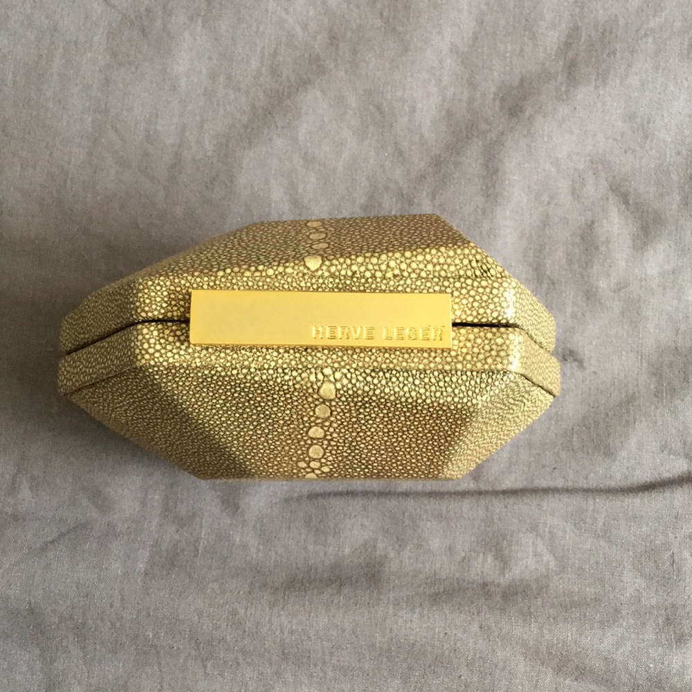 Herve Leger Rock Clutch